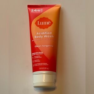 Lume Clean Tangerine Acidified Body Wash 7 Oz. New and sealed.